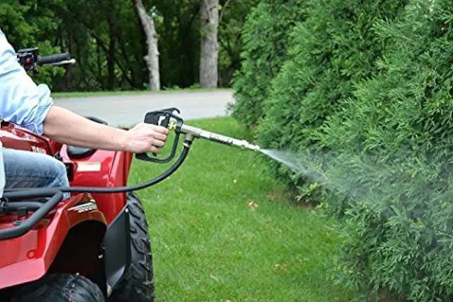 Alt view image 2 of 3 - Valley Industries Adjustable Aluminum Jet Stream Spray Gun - 8 GPM, 800 PSI, 13