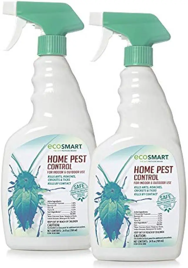 Main image of EcoSmart Natural, Plant-Based Indoor/Outdoor Home Pest Control, 24 Ounce Ready-to-Spray Bottle (Pack of 2)