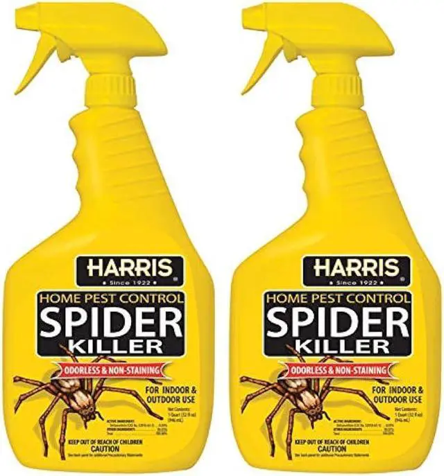 Main image of Harris Spider Killer, Liquid Spray with Odorless and Non-Staining Formula (32oz, 2-Pack)