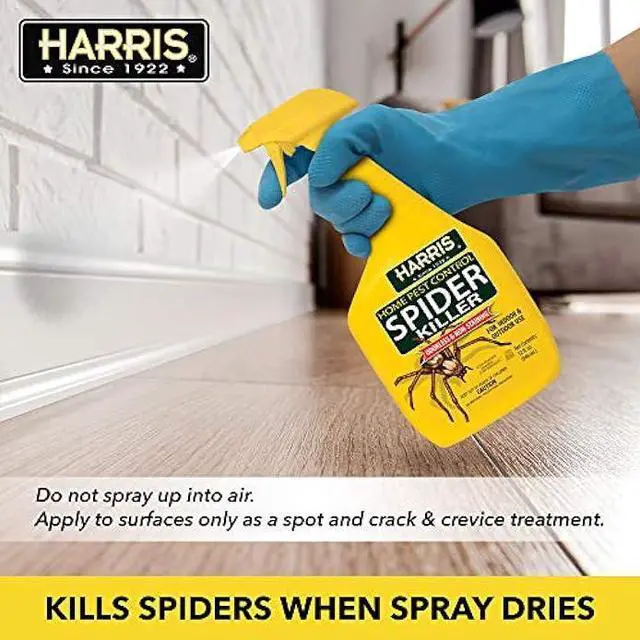 Alt view image 5 of 7 - Harris Spider Killer, Liquid Spray with Odorless and Non-Staining Formula (32oz, 2-Pack)