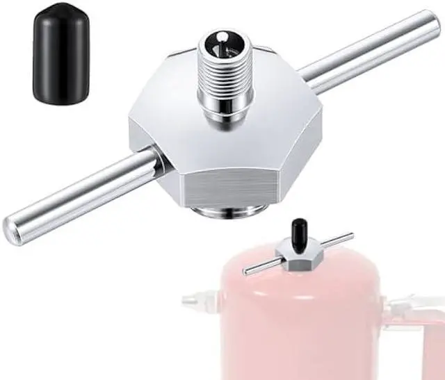 Main image of Feekoon Compatible with Vaper 19487 Spot Sprayer Filling Cap, Filler Cap Assembly Compatible with Non Aerosol Spot Sprayer, T Bar Cap with Gasket, Valve Core, Valve Cap