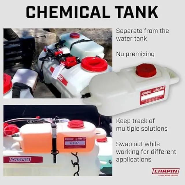 Alt view image 3 of 6 - Chapin Mixes On Exit Chemical Tank - 1.3-Gal. Capacity, Model Number 6-8060
