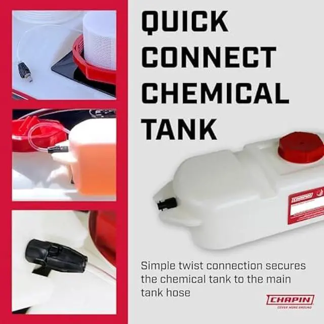 Alt view image 4 of 6 - Chapin Mixes On Exit Chemical Tank - 1.3-Gal. Capacity, Model Number 6-8060