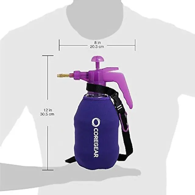 Alt view image 3 of 3 - (Ultra Cool XL) USA Misters 1.5 Liter Personal Pump Water Mister & Sprayer with Full Neoprene Jacket