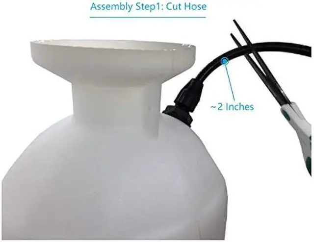 Alt view image 4 of 6 - FIVO Powered Sprayer Pump and Battery to Upgrade Lawn and Garden Sprayer to Powered Sprayer (DIY kit 5000 mAh)