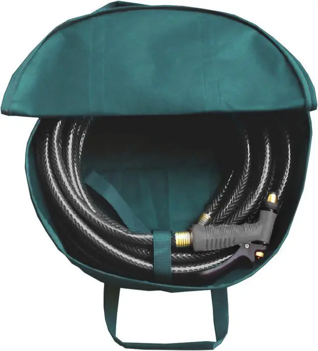 Main image of LAMINET Outdoor Multipurpose Heavy Duty Bag Tool Covers Garden Hose Bag for EV Charging Cable, Car Battery jumper cables, RV Sewer Pipe, Extensions. Keeps Your Items Untangled and Organized.