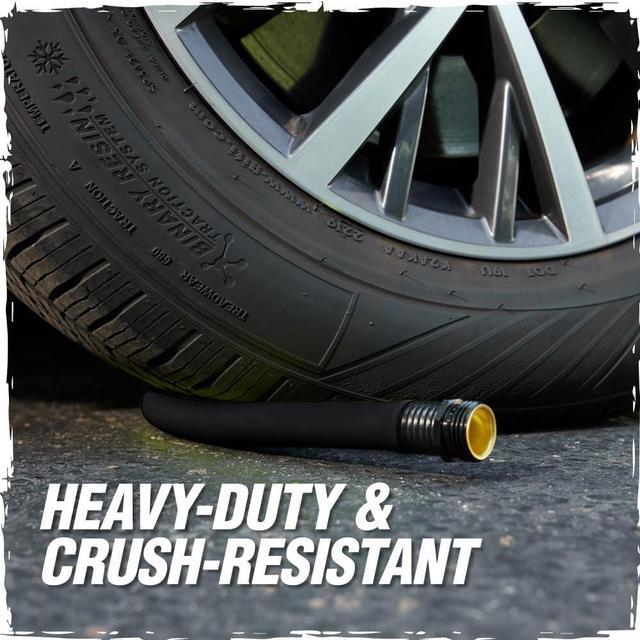Alt view image 6 of 7 - Rugged Rhino Heavy Duty Flexible Light Weight Garden Hose, 50ft x 5/8in, 4 Layer Leakproof Outdoor Gardening Tools, Watering Supplies, Powerful Water Pressure for Lawn, Flowers, Black Orange