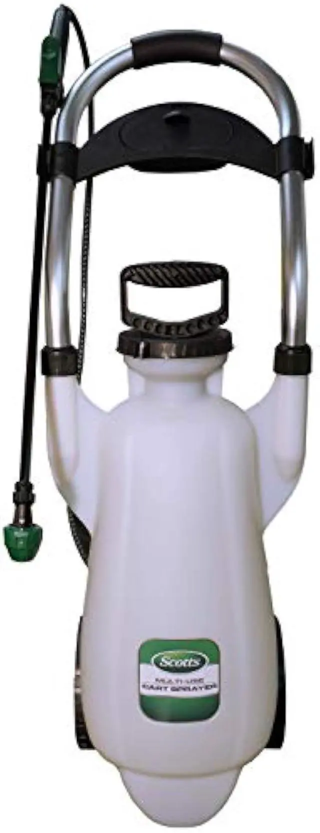 Alt view image 2 of 4 - Scotts 190618W Wheeled Sprayer Pump, 3 Gallon, 3-Gallon, Manual Cart