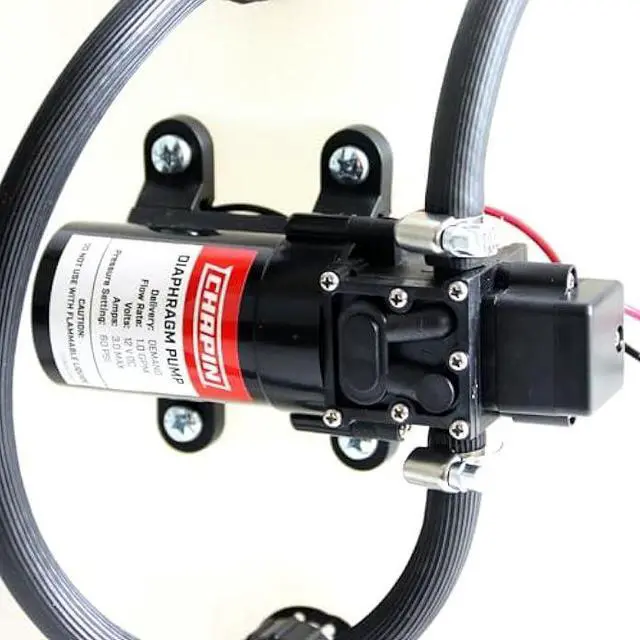 Alt view image 6 of 6 - Chapin 97024: 8-Gallon 24V Rechargeable Battery ATV Multi-Purpose Tank Sprayer for Lawn & Garden, Farm & Acreage, Fertilizers, Pesticides, Herbicides, Fits Garden Carts, ATVs and UTVs