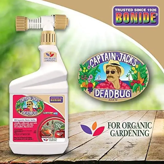 Alt view image 2 of 5 - Bonide Captain Jack's Deadbug Brew, 32 oz Ready-to-Spray Outdoor Insecticide and Mite Killer for Organic Gardening