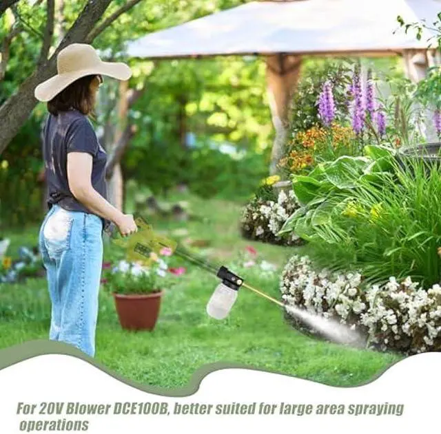 Alt view image 4 of 5 - Garden Dust Applicator  Diatomaceous Earth Powder Duster Sprayer for Plants and Gardens, Perfectly Compatible for DeWalt 20V Blower DCE100BMachine not Included