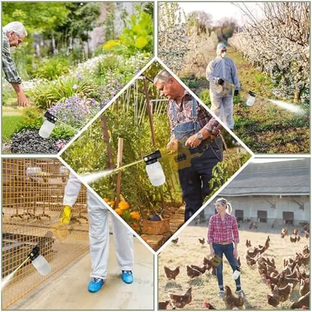 Alt view image 5 of 5 - Garden Dust Applicator  Diatomaceous Earth Powder Duster Sprayer for Plants and Gardens, Perfectly Compatible for DeWalt 20V Blower DCE100BMachine not Included