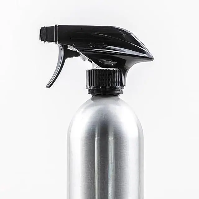 Alt view image 3 of 6 - Aluminum Spray Bottles (3 Pack) 20oz - Silver Metal Aluminum Refillable Spray Bottles, Cleaning Solution, Hair, Plants, Gardening, BBQ Grill, Restaurants, Cooking (New Updated Sprayers)