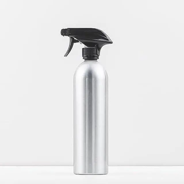 Alt view image 4 of 6 - Aluminum Spray Bottles (3 Pack) 20oz - Silver Metal Aluminum Refillable Spray Bottles, Cleaning Solution, Hair, Plants, Gardening, BBQ Grill, Restaurants, Cooking (New Updated Sprayers)