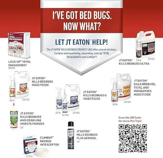 Alt view image 3 of 3 - JT Eaton 209-W Bed Bug, Tick, and Mosquito Killer Spray, Water-Based Insecticide, Quart Sprayer Bottle