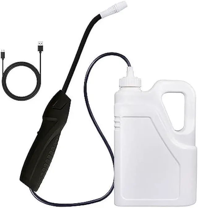 Main image of Electric Spray Bottle 0.5 Gallon with Flexible Wand, Watering Spray Wand Rechargeable Portable Garden Sprayer with 2M Hose Multi-Purpose Plant Mister 2L Sprayer for Plant Watering Car Washing