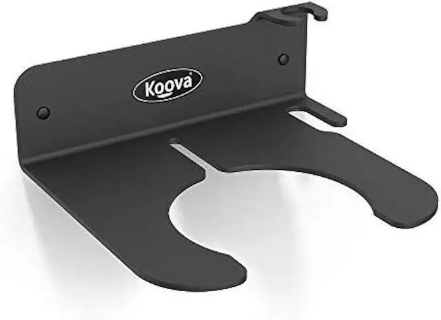 Alt view image 4 of 6 - Koova Garden Pump Sprayer Holder | Wall Mounted Garden Tool Garage Organizer and Storage | FIts Round Bottles up to 2.5 Gallons | for Lawn, Plant, Water Sprayers
