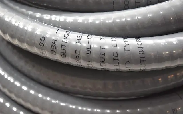 Alt view image 2 of 2 - Southwire Heavy Duty Extension Cord, 50Ft, 12 Gauge, 3 Conductor, Neon Extension Cord, SJTW, Red and Green, 2548SW0054