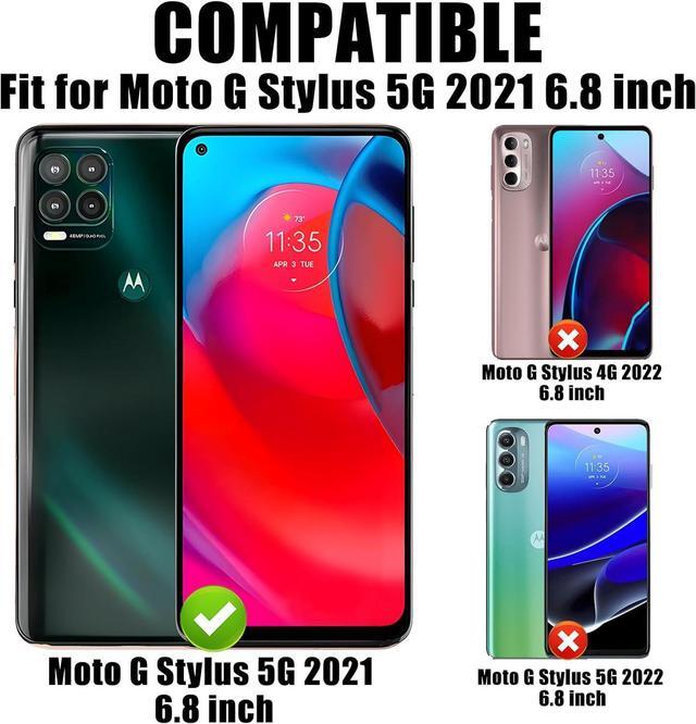 Alt view image 2 of 7 - TQLGY 3 Pack Screen Protector for Motorola Moto G Stylus 5G 2021 with 3 Pack Camera Lens Protector, Ultra HD Tempered Glass, 9H Hardness, Anti-Scratch, Bubble Free, Easy Installation, Case Friendly