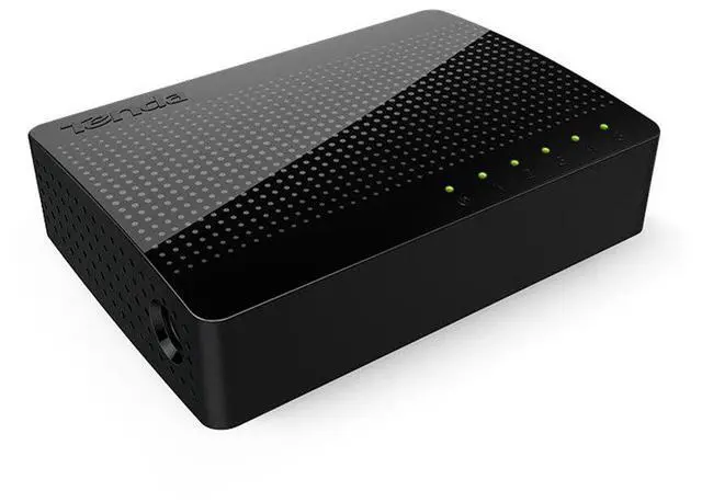 Main image of Tenda 5 Port Gigabit Ethernet Network Switch - Ethernet Splitter | Plug & Play | Fanless | Sturdy Metal w/ Shielded Ports | Traffic Optimization | Unmanaged | Limited Lifetime Protection(SG105M)
