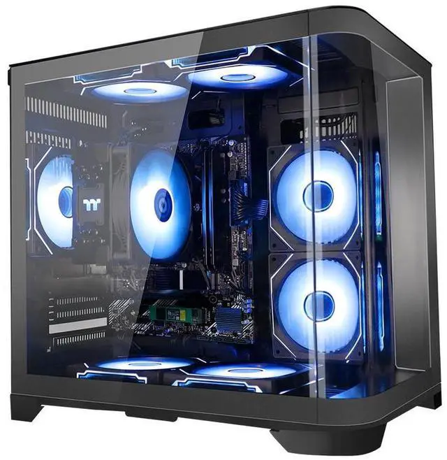 Alt view image 7 of 7 - Synvisus gaming desktop AMD Ryzen 5 5600GT (6 core up to 4.6GHz) AMD Radeon Vega 7 16GB DDR4 3200MHz 1TB M.2 NVMe 650W Gold PSU Windows 11 home WIFI Gaming PC