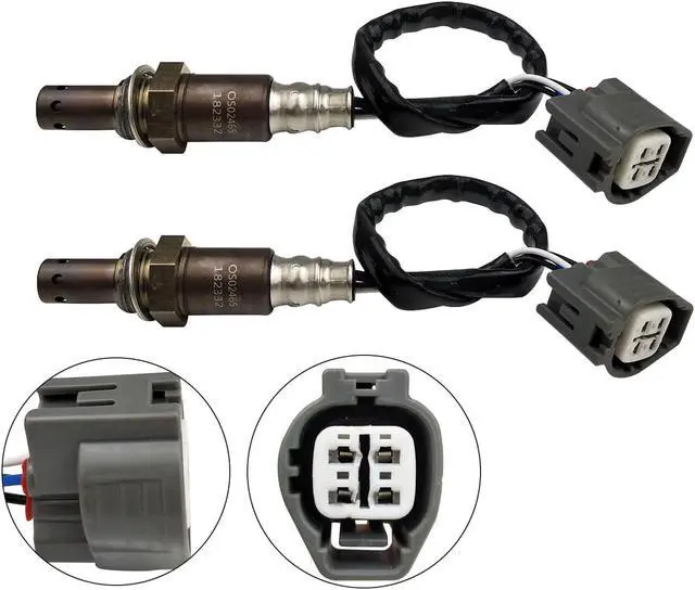 Alt view image 6 of 6 - 4Pcs O2 Oxygen Sensor Upstream & Downstream For 2007 Infiniti G35 3.5L Sedan