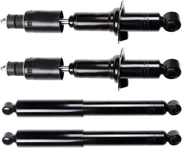 Alt view image 3 of 6 - Fits 2005 - 2017 Nissan Frontier 09 -12 Suzuki Equator Front Struts Rear Shocks