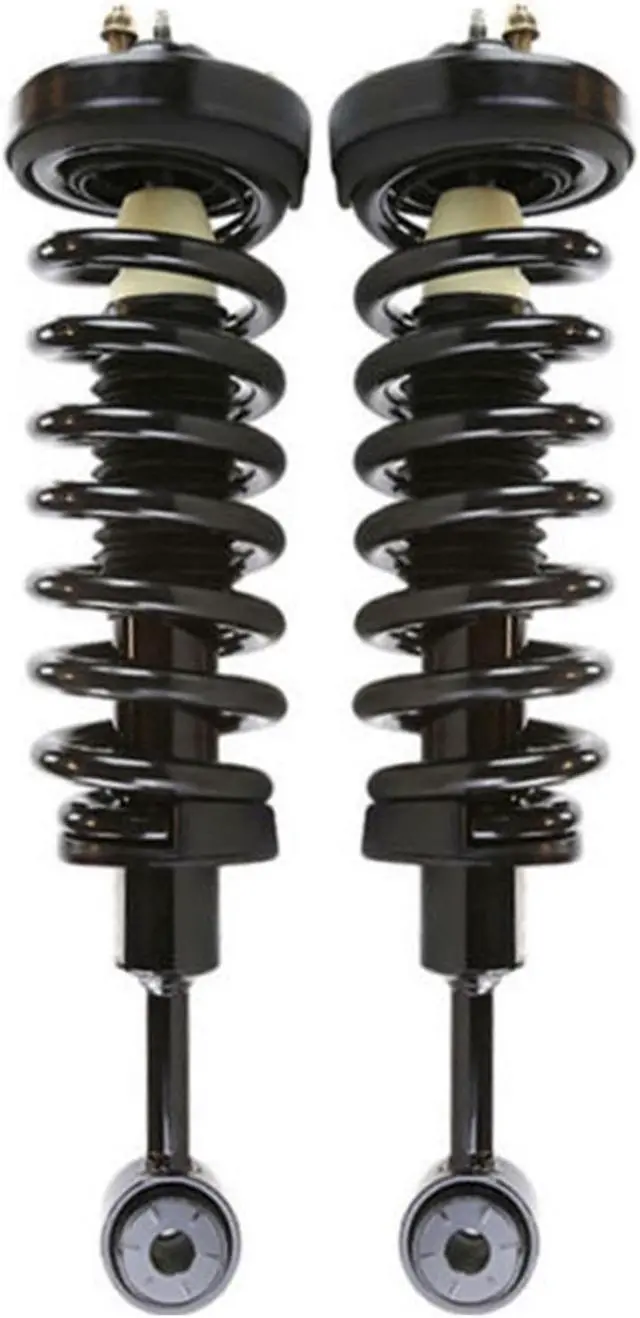 Alt view image 4 of 7 - For 2004 2005 2006 2007 2008 Ford F-150 4WD Front Strut Assembly & Rear Shocks