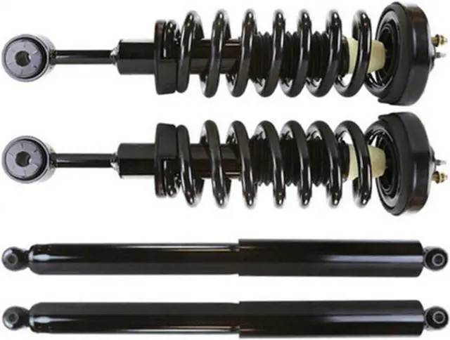 Main image of For 2004 2005 2006 2007 2008 Ford F-150 4WD Front Strut Assembly & Rear Shocks