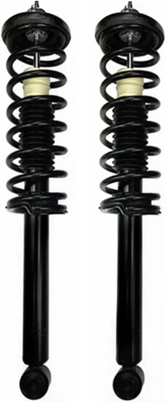 Alt view image 3 of 6 - 4 FRONT REAR black Shock Strut Assembly Fit 2004-2008 ACURA TL