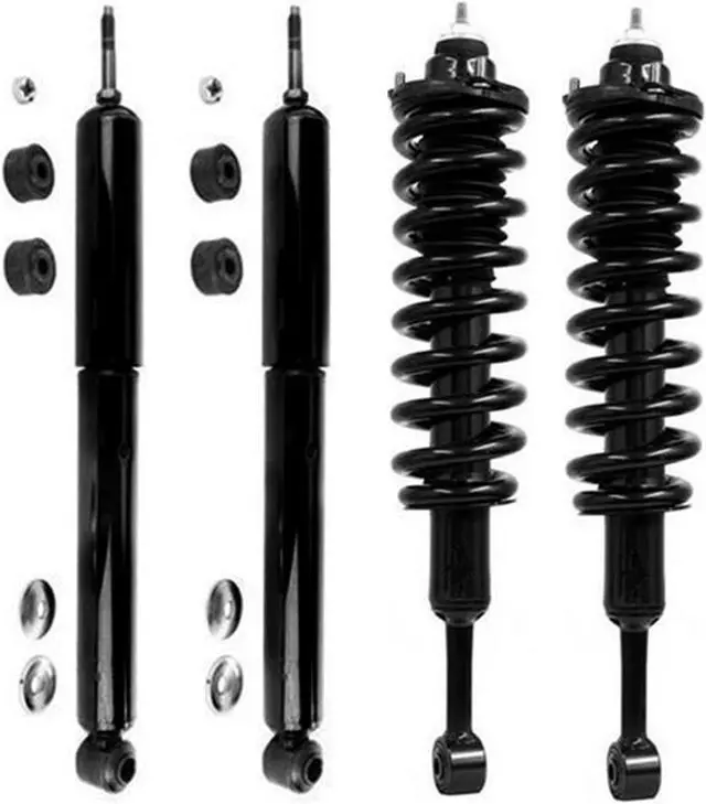 Alt view image 5 of 5 - 4 FRONT Strut & Coil Spring Assembly Rear Shocks for 2003 - 2018 TOYOTA 4RUNNER