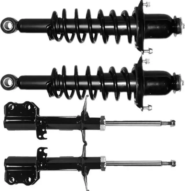 Alt view image 6 of 7 - Fit 2003 2004 2005 2006 2007 2008 Toyota Matrix Front Struts & Rear Quick Struts
