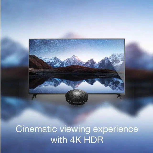 Alt view image 3 of 7 - EZCast Ultra | 4K HDR Universal HDMI Wireless Display Receiver, 2.4G/5G Dual Band, iOS/Android/macOS/Windows Support, Miracast/DLNA/Airplay Support, Bluetooth 4.2 Support