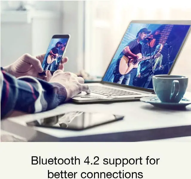 Alt view image 6 of 7 - EZCast Ultra | 4K HDR Universal HDMI Wireless Display Receiver, 2.4G/5G Dual Band, iOS/Android/macOS/Windows Support, Miracast/DLNA/Airplay Support, Bluetooth 4.2 Support