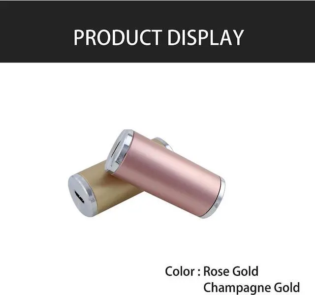 Alt view image 6 of 7 - GloryKylin EVACast - 2.4/5G 1080P Wireless Display Adapter, WiFi HDMI Display Receiver Compatible with iOS/Android/Windows for TV/Monitor/Projector, Support Miracast/DLNA/Airplay (Rose Gold)