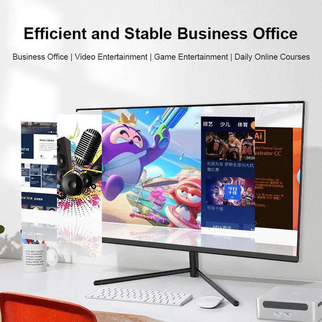 Alt view image 4 of 7 - GenMachine Mini PC Intel i5 1235U,16GB RAM 512GB M.2 NVMe SSD,Intel® Iris® Xe Graphics,2 x 4K Output, 2 x HDMI Ports,2 x USB 3.0,1 x Type-C,Wifi6,Bluetooth5.2,Windows 11 Pro Desktop Computer
