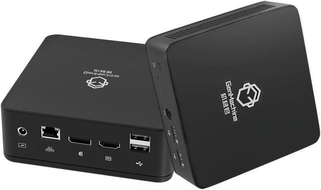 GenMachine Mini PC AMD Ryzen 5 3550H,without RAM&SSD,AMD Radeon Vega 8  Graphics,2x 4K Output, 1xHDMI Ports ,1xDP Ports,1x Audio,4 x USB 3.0,Wifi5  , Bluetooth4.2,Desktop Computer 