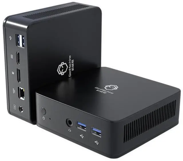Alt view image 6 of 7 - GenMachine Mini PC AMD Ryzen 7 3750H,16GB RAM 512GB M.2 NVMe SSD,AMD Radeon RX Vega 10 Graphics,2 x 4K Output,1 x HDMI Ports,1 x DP Ports,4 x USB 3.0,Wifi5,Bluetooth4.2,Windows 10 Desktop Computer
