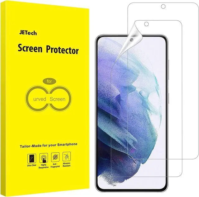 Main image of Screen Protector Compatible with  Galaxy S21 5G 6.2-Inch HD Clarity Flexible TPU Film Compatible with Fingerprint Sensor 2-Pack