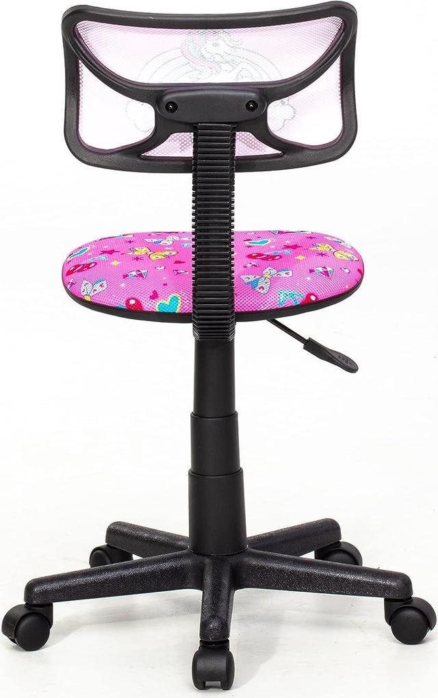 Alt view image 6 of 7 - Idea Nuova JoJo Siwa Swivel Mesh Rolling Desk Chair, Welcome to consult