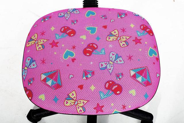 Alt view image 3 of 7 - Idea Nuova JoJo Siwa Swivel Mesh Rolling Desk Chair, Welcome to consult
