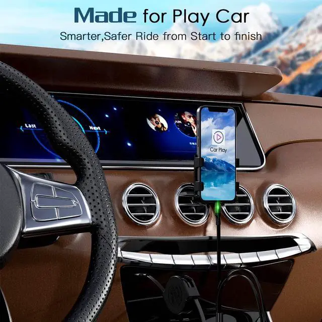 Alt view image 4 of 7 - Coiled Multi Charging Cable 3A, 2Pack Retractable Lightning Cable, Multi Charger Cable 4Ft for Car, Retractable Car Charger with IP/Type C/Micro Ports for iPhone/iPad/Samsung Galaxy/Tablets/PS & More