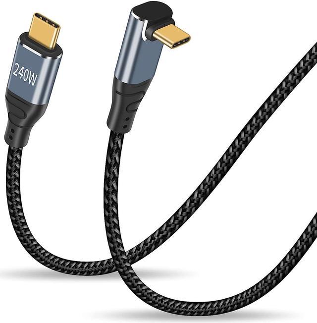 Braided USB-C to USB-C Power Supply Cable 240W