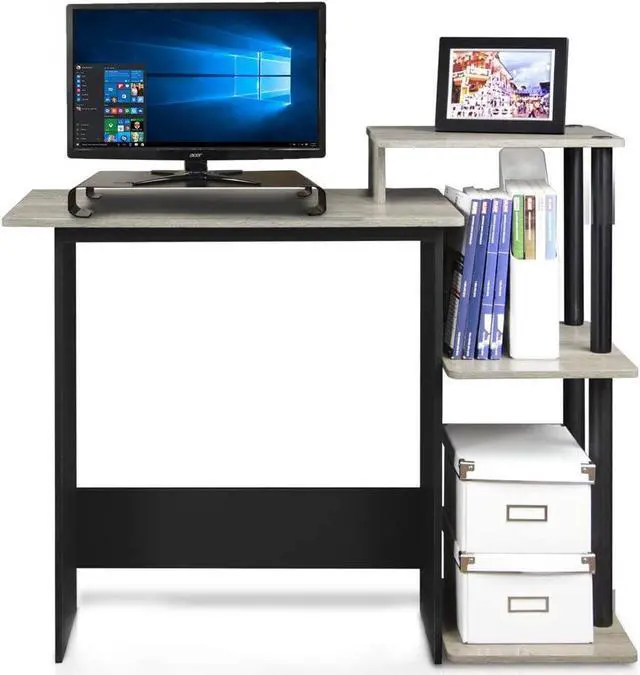 Alt view image 4 of 5 - Syba Monitor Stand Riser for Computer, Laptop, Printer, Notebook and All Flat Screen Display with 19" platform and 3" height With USB 3.0 Hub, Black