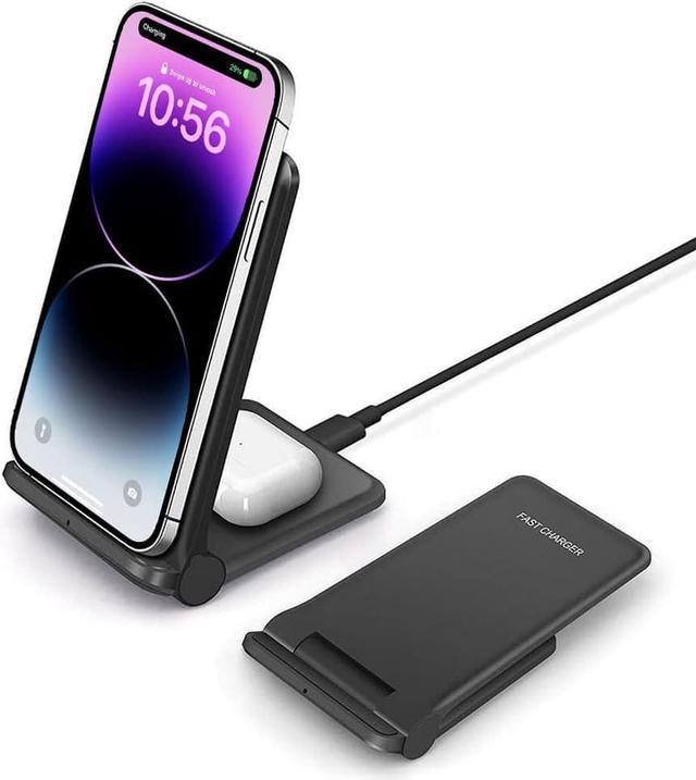 20W Wireless Charger 2 in 1 Wireless Charging Stand Compatible