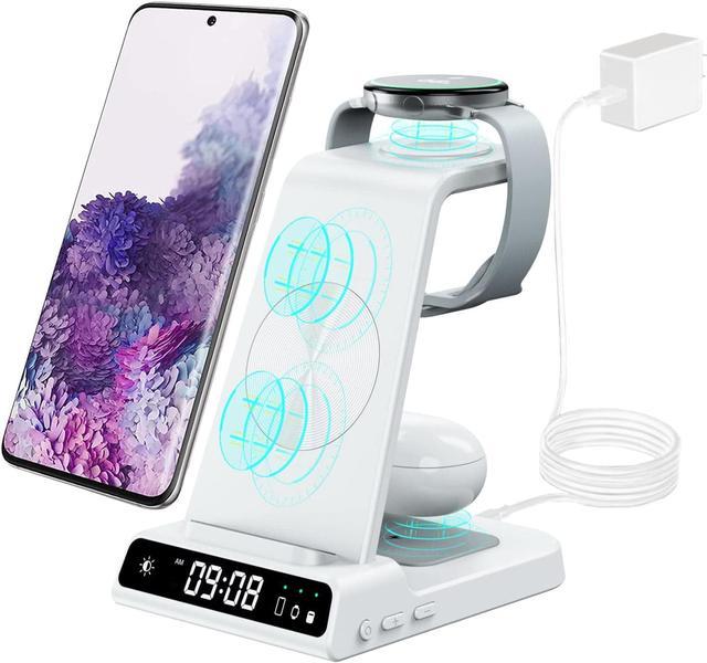 Aukvite for Samsung Wireless Charger 3 in 1 Wireless Charging