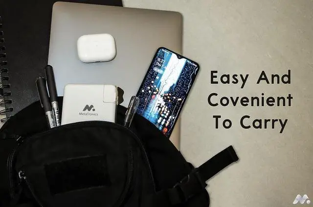 Alt view image 5 of 6 - MetaTronics Omni Charger 4 in 1 Travel Charger Power Bank with Global Adapter Kit | 4in1 Powerbank Features Wall Charging, Wireless Charging, 6700mah Powerbank, and 4 Travel Adapters