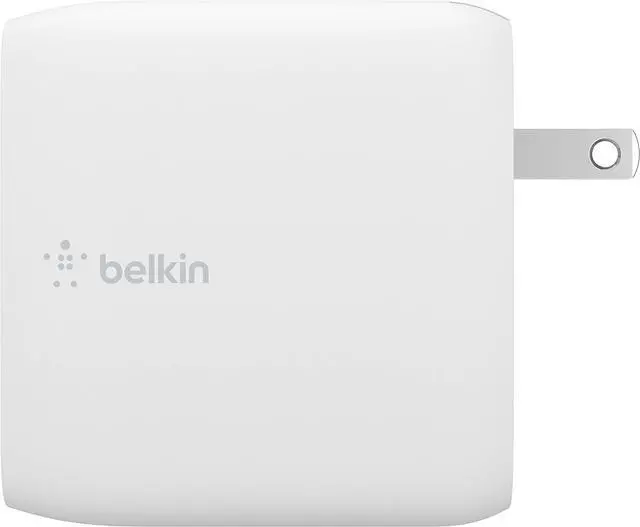 Alt view image 7 of 7 - Belkin BoostCharge USB C 68W GaN Wall Charger w/Dual Ports - iPhone Charger Fast Charging - Type C Charger - USB C Charger w/PD for Apple iPhone, Samsung Galaxy, Airpods Pro, iPad Pro, MacBook Pro