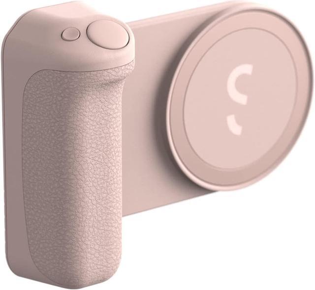 ShiftCam SnapGrip - Mobile Battery Grip with Wireless Shutter Button -  Magnetic Mount Snaps on to Any Phone - Built in Powerbank with Qi Wireless  Charging (Chalk Pink, SnapGrip) : : Electronics