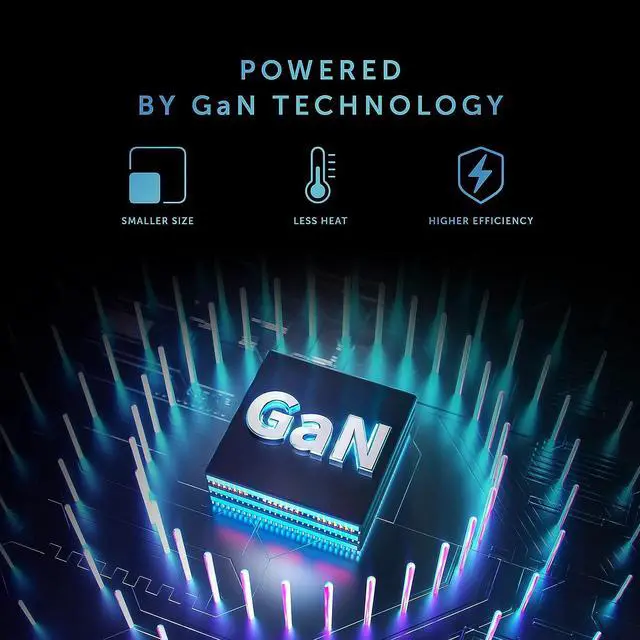 Alt view image 3 of 7 - Fast GaN Charger PD 30W  Ultra-Compact Power Delivery Enabled USB-C Charger  Made of Recycled Materials  for MacBook Air iPads iPhones Pixel Galaxy & Other Type-C Devices (White)